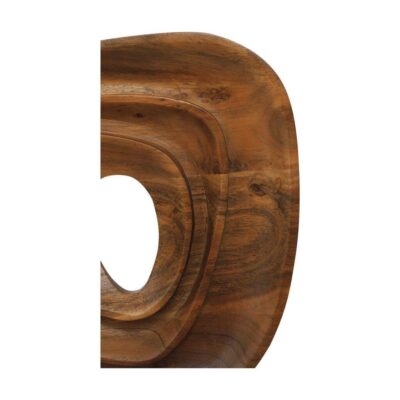 Saddler Sculpture Natural Acacia DD-1054-03 DD 1054 03 Saddler closeup01 shadsilo