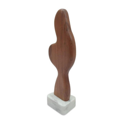 Eon Wood And Marble Sculpture 1 DD-1078-03 DD 1078 03 Eon diagL silo