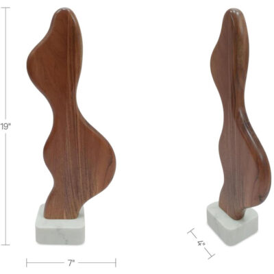 Eon Wood And Marble Sculpture 2 9 Eon Wood And Marble Sculpture 2 DD-1079-03 DD 1079 03 70 dim