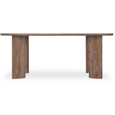 Lia Dining Table Dark Brown DR-1333-20 DR 1333 20 Lia front shadsilo