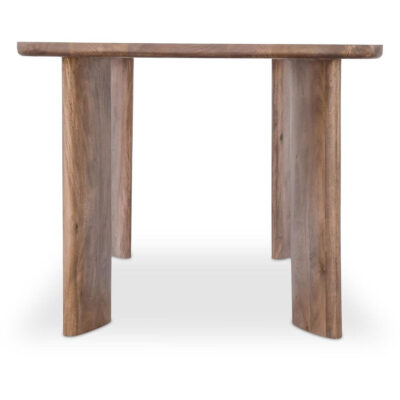 Lia Dining Table Dark Brown DR-1333-20 DR 1333 20 Lia side right shadsilo