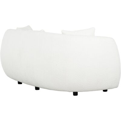 Diana Sofa 54234 Diana Sofa Wooly Ivory Back White