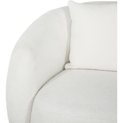 Diana Sofa 54234 Diana Wooly Ivory Detail1 White