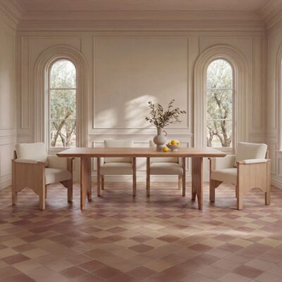 Bauer Dining Chair Cream EF-1000-05 EF 1000 05 10