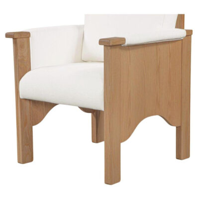 Bauer Dining Chair Cream EF-1000-05 EF 1000 05 Bauer closeup shadsilo