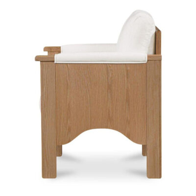 Bauer Dining Chair Cream EF-1000-05 EF 1000 05 Bauer side left shadsilo