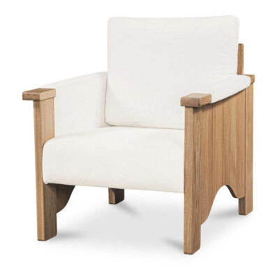 Bauer Accent Chair Cream EF-1001-05 EF 1001 05 Bauer diagL shadsilo