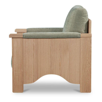 Bauer Accent Chair Sage EF-1001-16 EF 1001 16 Bauer side left shadsilo
