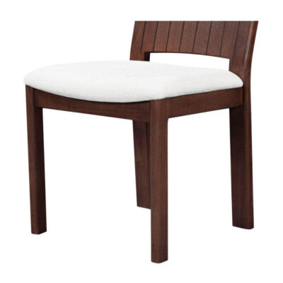 Emil Dining Chair Cream (Set of Two) EF-1004-05 EF 1004 05 Emil closeup shadsilo