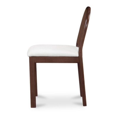 Emil Dining Chair Cream (Set of Two) EF-1004-05 EF 1004 05 Emil side left shadsilo