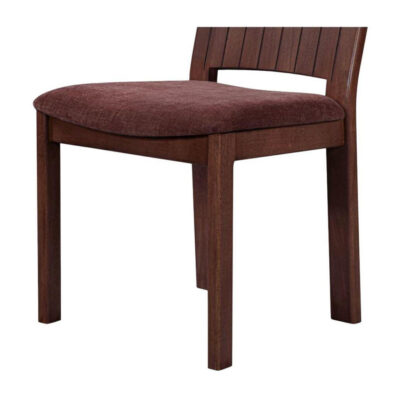 Emil Dining Chair Berry (Set of Two) EF-1004-38 EF 1004 38 Emil closeup shadsilo