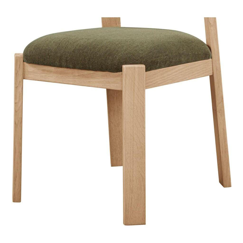 Oli Dining Chair Dark Green (Set of Two) 4 Oli Dining Chair Dark Green (Set of Two) - Image 4