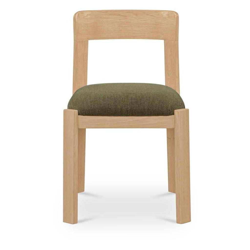 Oli Dining Chair Dark Green (Set of Two) 2 Oli Dining Chair Dark Green (Set of Two) - Image 2