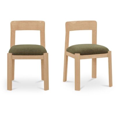 Oli Dining Chair Dark Green-Set of Two