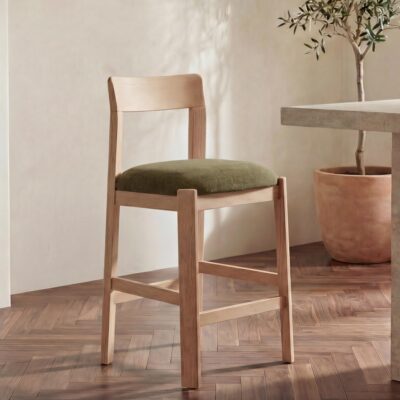 Oli Counter Stool Dark Green EF-1010-27 EF 1010 27 10