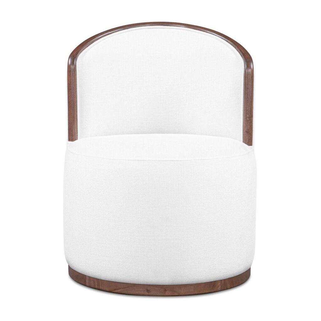 Rossi Swivel Dining Chair Cream 1 Rossi Swivel Dining Chair Cream