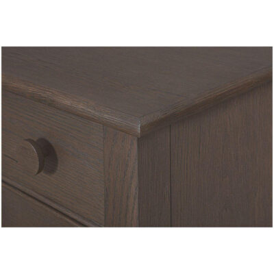 Loren Small Nightstand Dark Brown EF-1016-20 EF 1016 20 Loren closeup01 shadsilo