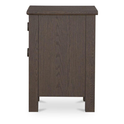 Loren Small Nightstand Dark Brown EF-1016-20 EF 1016 20 Loren side left01 shadsilo