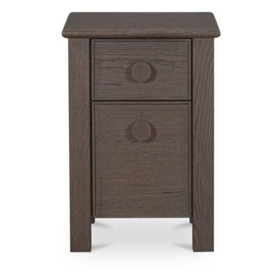 Loren Small Nightstand Dark Brown