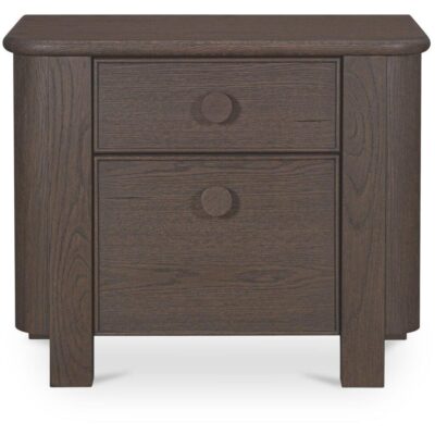 Loren Large Nightstand Dark Brown