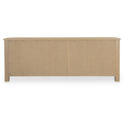Loren 6 Drawer Dresser Natural EF-1018-24 EF 1018 24 Loren back shadsilo