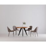 Libby Dining Chair Grey (Set of 2) EH-1100-45 EH 1100 45 51