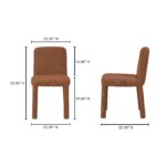 Place Dining Chair Rust – Set Of Two EH-1111-22 EH 1111 22 70