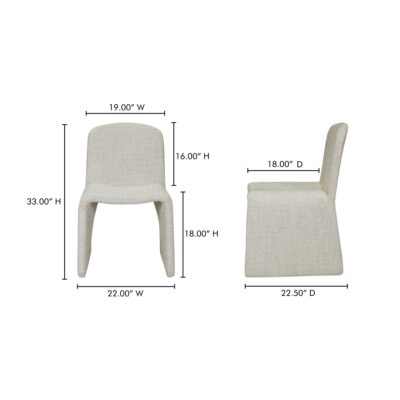Ella Dining Chair Heather Beige 13 Ella Dining Chair Heather Beige EH-1114-34 EH 1114 34 70
