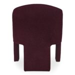 Clara Dining Chair Performance Fabric Plum EH-1116-38 EH 1116 38 03
