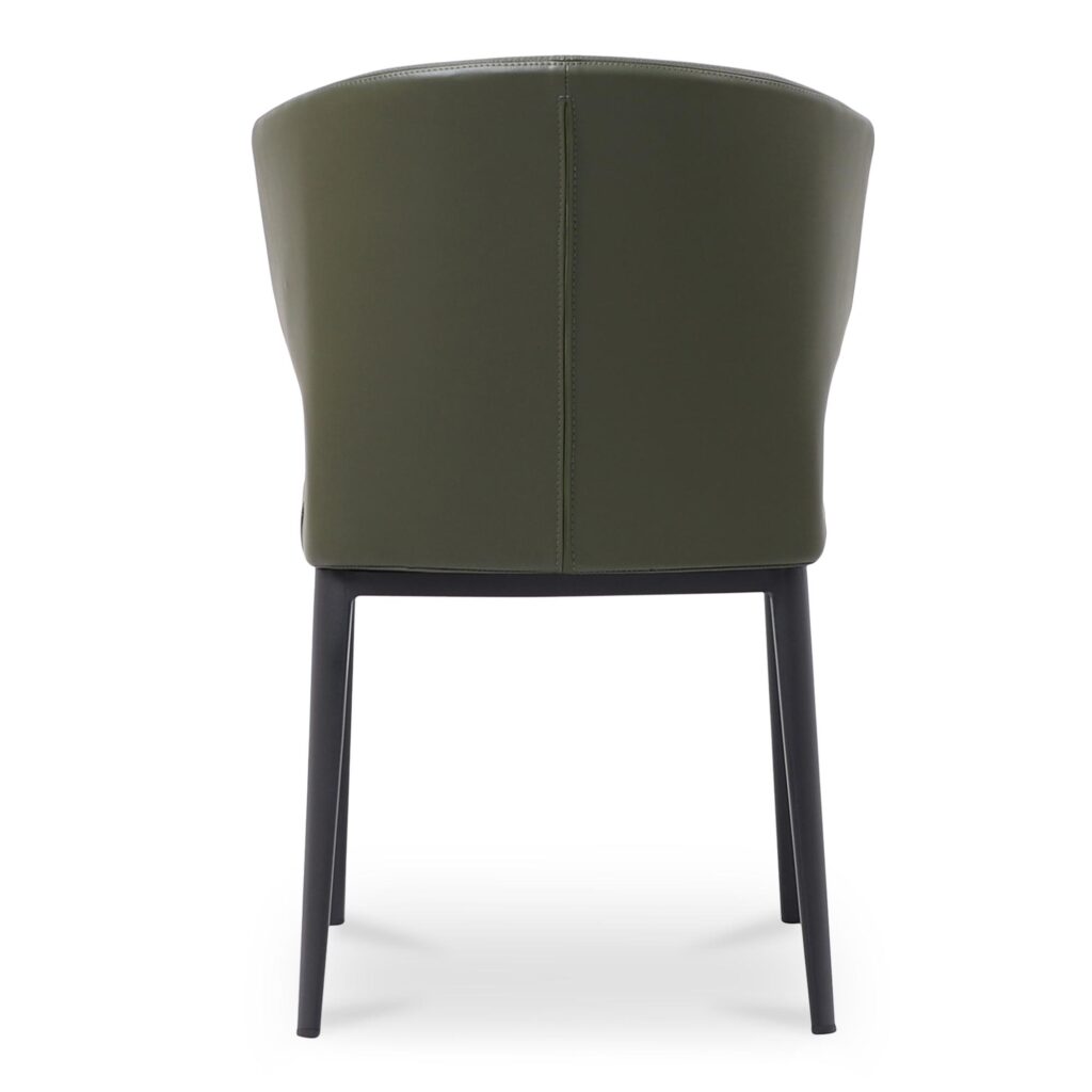 Delaney Dining Chair Dark Green-Set of Two - Image 5