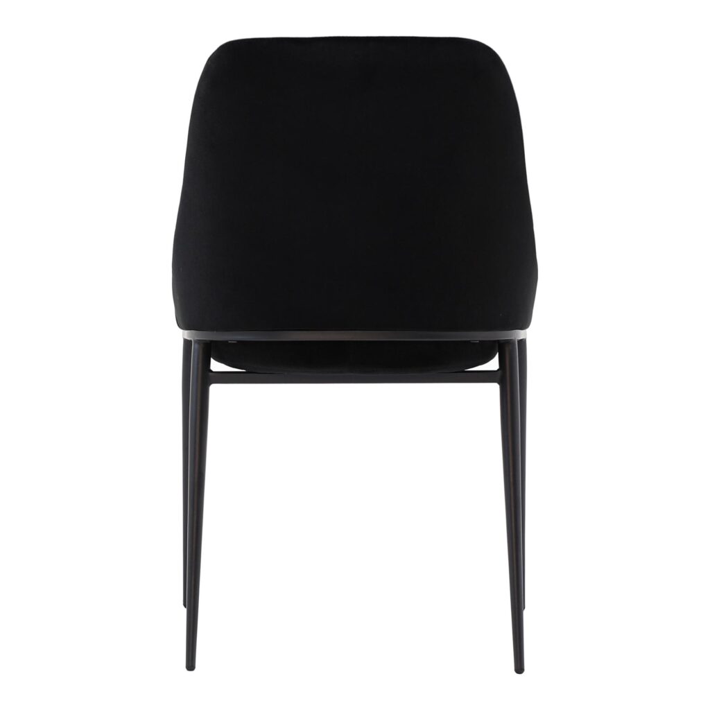 Sedona Dining Chair Shadowed Black Velvet - Set Of Two - Image 7