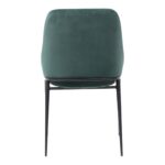 Sedona Dining Chair Green Velvet (Set of 2) EJ-1034-16 EJ 1034 16 03