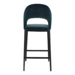 Roger Counter Stool Teal Velvet EJ-1036-36 EJ 1036 36 03