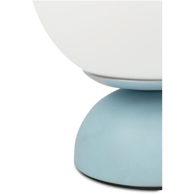 Ovi Table Lamp Light Blue EL-1004-45 EL 1004 45 Ovi closeup01 shadsilo