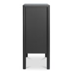 Hannah Cabinet Black EM-1005-02 EM 1005 02 Hannah side right shadsilo