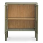 Hannah Cabinet Green EM-1005-16 EM 1005 16 Hannah front open shadsilo