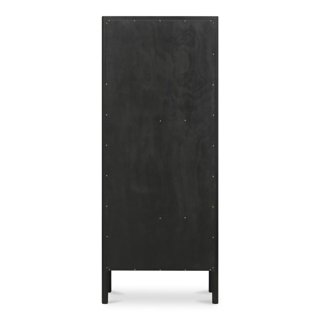 Hannah Tall Cabinet Black - Image 5