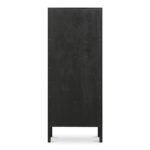 Hannah Tall Cabinet Black EM-1007-02 EM 1007 02 Hannah back shadsilo
