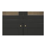 Hannah Tall Cabinet Black EM-1007-02 EM 1007 02 Hannah closeup01 shadsilo