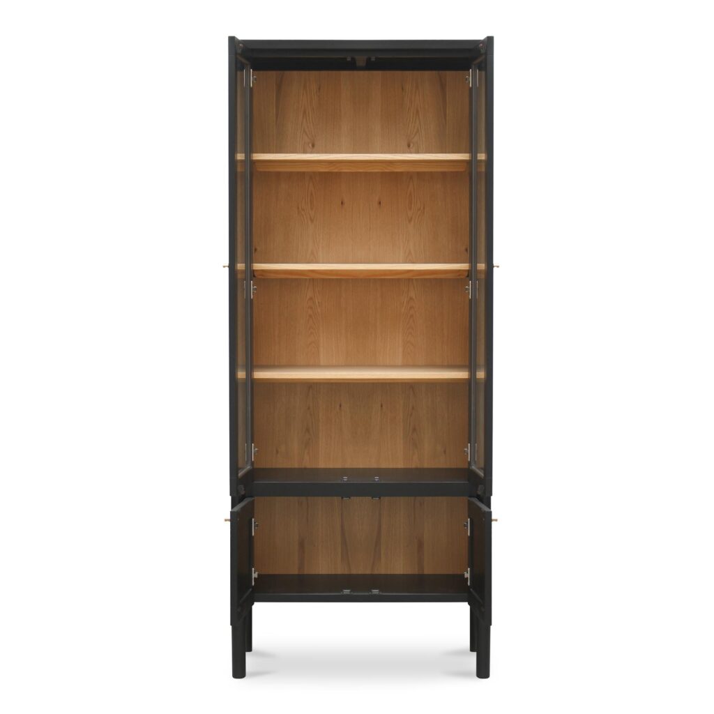Hannah Tall Cabinet Black - Image 4