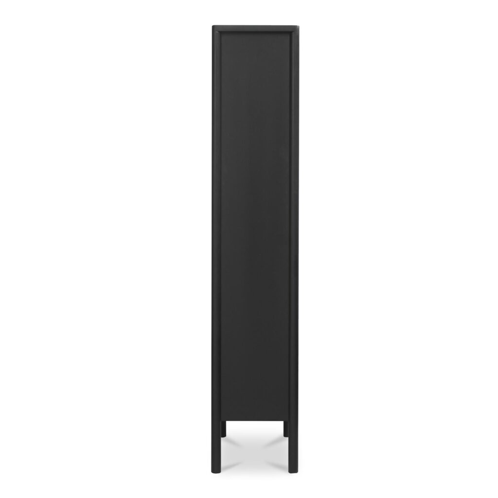 Hannah Tall Cabinet Black - Image 3