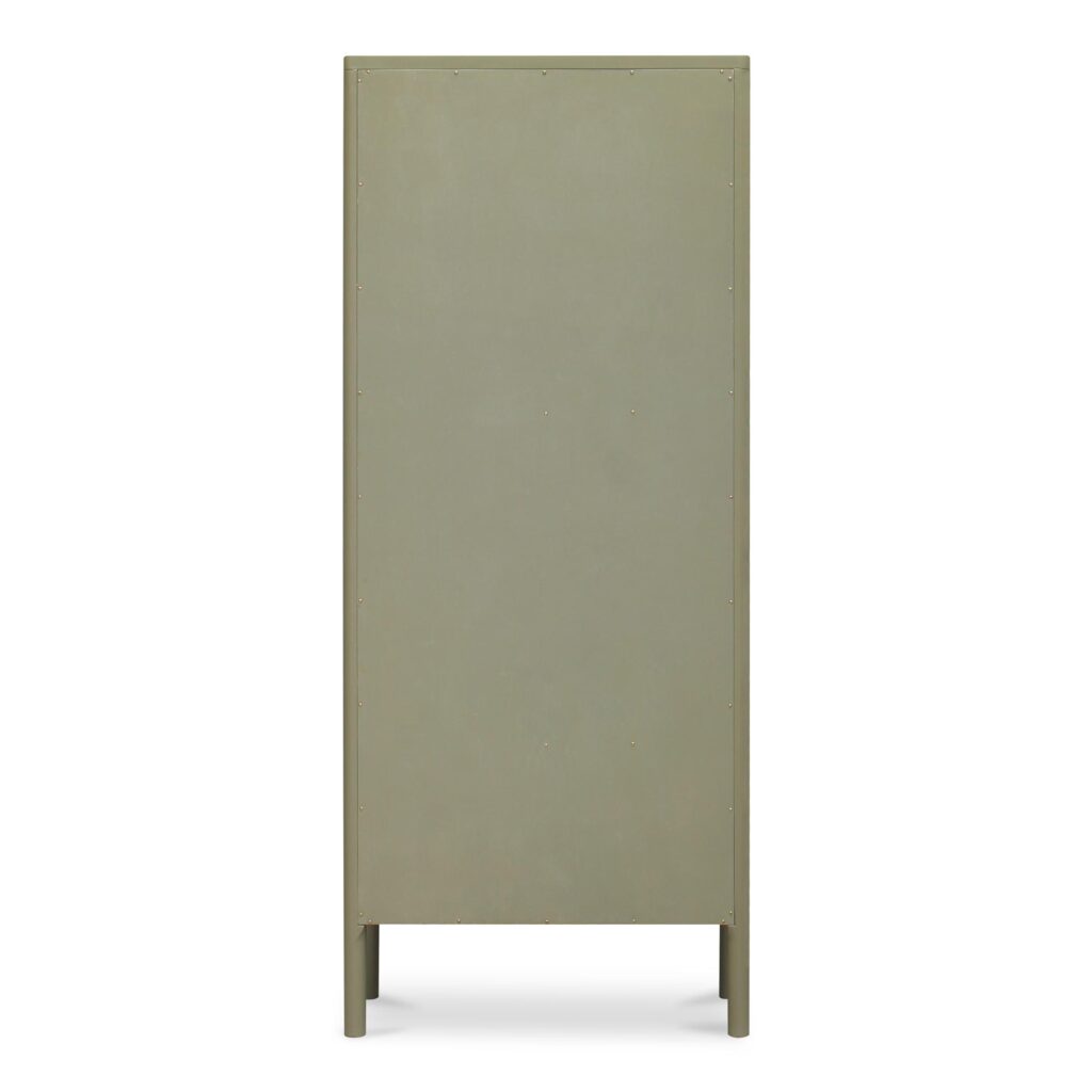 Hannah Tall Cabinet Green - Image 5