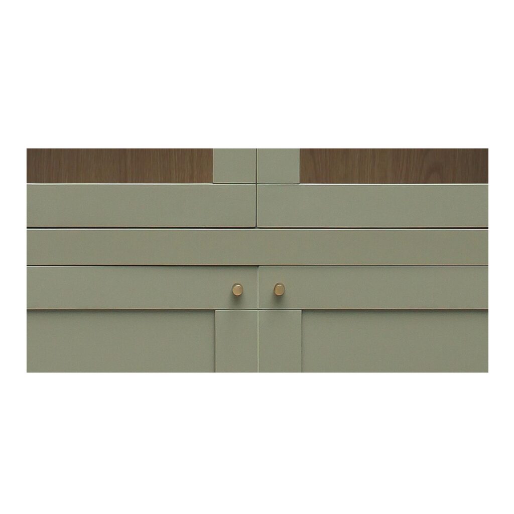 Hannah Tall Cabinet Green - Image 6