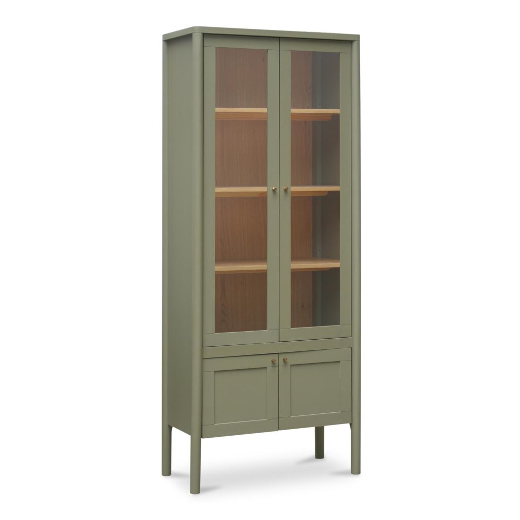 Hannah Tall Cabinet Green - Image 2
