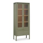 Hannah Tall Cabinet Green EM-1007-16 EM 1007 16 Hannah diagR shadsilo
