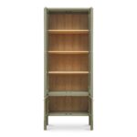 Hannah Tall Cabinet Green EM-1007-16 EM 1007 16 Hannah front open shadsilo