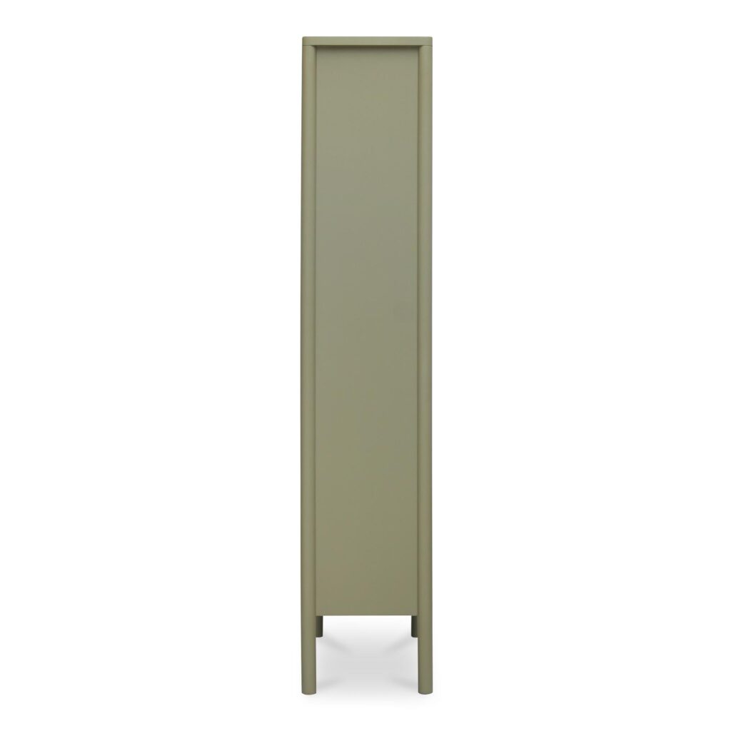 Hannah Tall Cabinet Green - Image 3