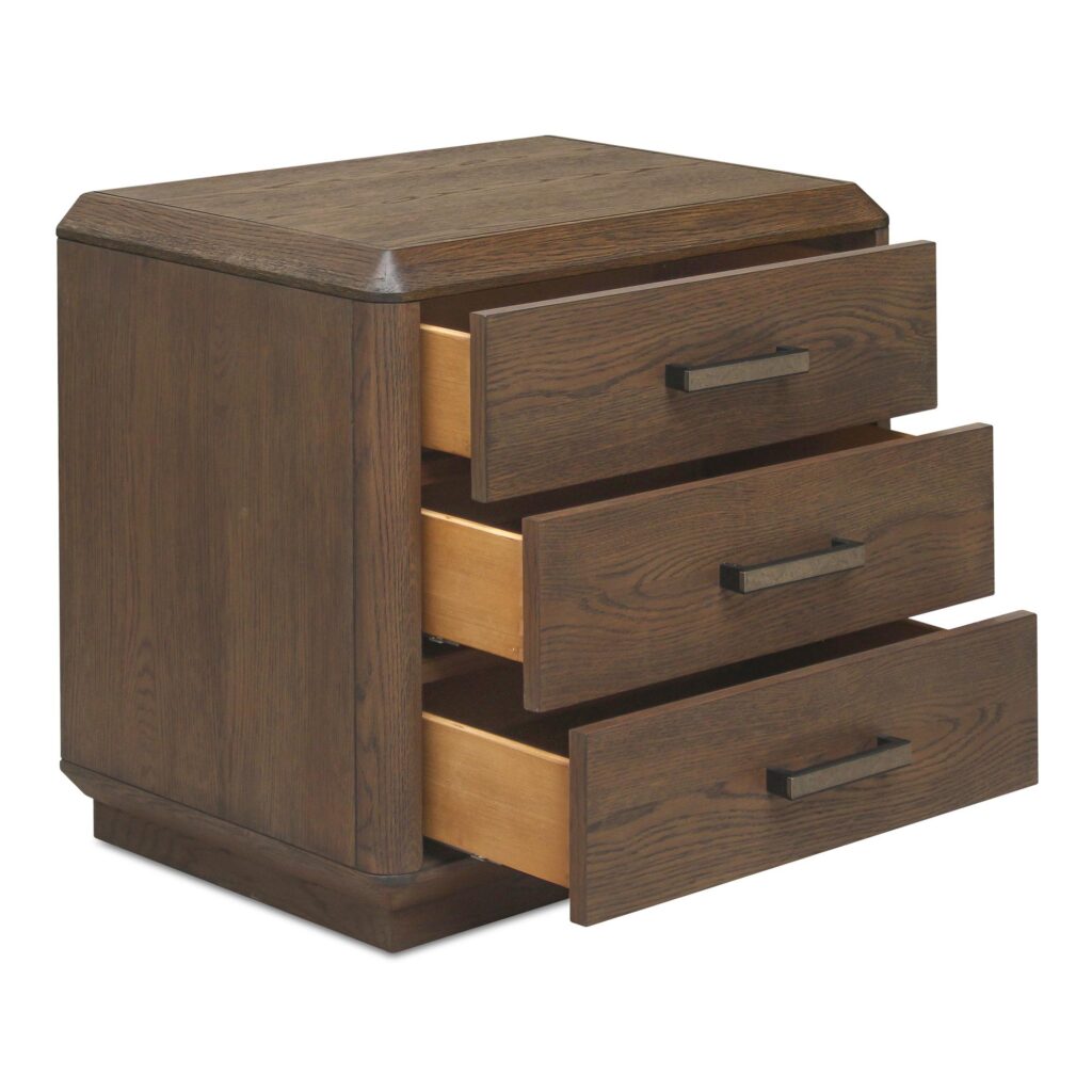 Caleb Nightstand Brown - Image 2