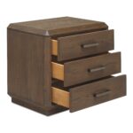 Caleb Nightstand Brown EM-1008-03 EM 1008 03 Caleb diagR open shadsilo