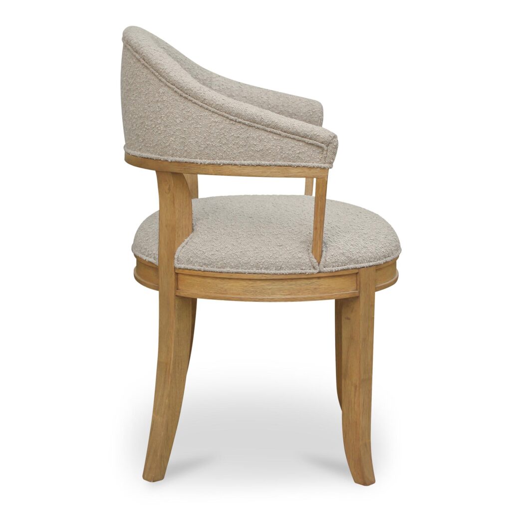 Carlos Dining Chair Taupe - Image 3